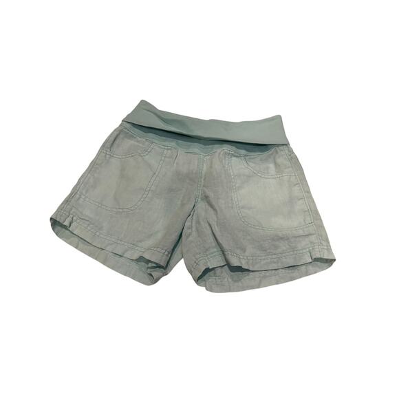 Athleta Hudson Board Shorts & Lima 0 Linen Fold Over Waistband Shorts both Sz 2 - Picture 10 of 16